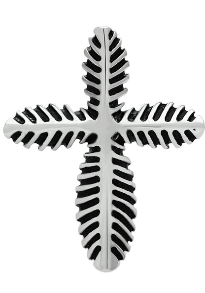 TK461 - High polished (no plating) Stainless Steel Chain Pendant with No Stone-0