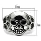 TK468 - High polished (no plating) Stainless Steel Ring with No Stone-1