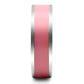 TK545 - High polished (no plating) Stainless Steel Ring with Epoxy  in Rose-3