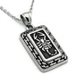 TK546 - High polished (no plating) Stainless Steel Chain Pendant with No Stone-2