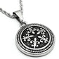 TK551 - High polished (no plating) Stainless Steel Chain Pendant with No Stone-2