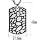 TK556 - High polished (no plating) Stainless Steel Necklace with No Stone-1
