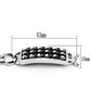 TK573 - High polished (no plating) Stainless Steel Bracelet with No Stone-2