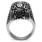 TK580 - High polished (no plating) Stainless Steel Ring with No Stone-3