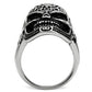 TK580 - High polished (no plating) Stainless Steel Ring with No Stone-2