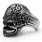 TK580 - High polished (no plating) Stainless Steel Ring with No Stone-4
