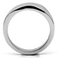 TK618 - High polished (no plating) Stainless Steel Ring with No Stone-2