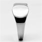 TK618 - High polished (no plating) Stainless Steel Ring with No Stone-3