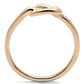 TK630R - IP Rose Gold(Ion Plating) Stainless Steel Ring with No Stone-2