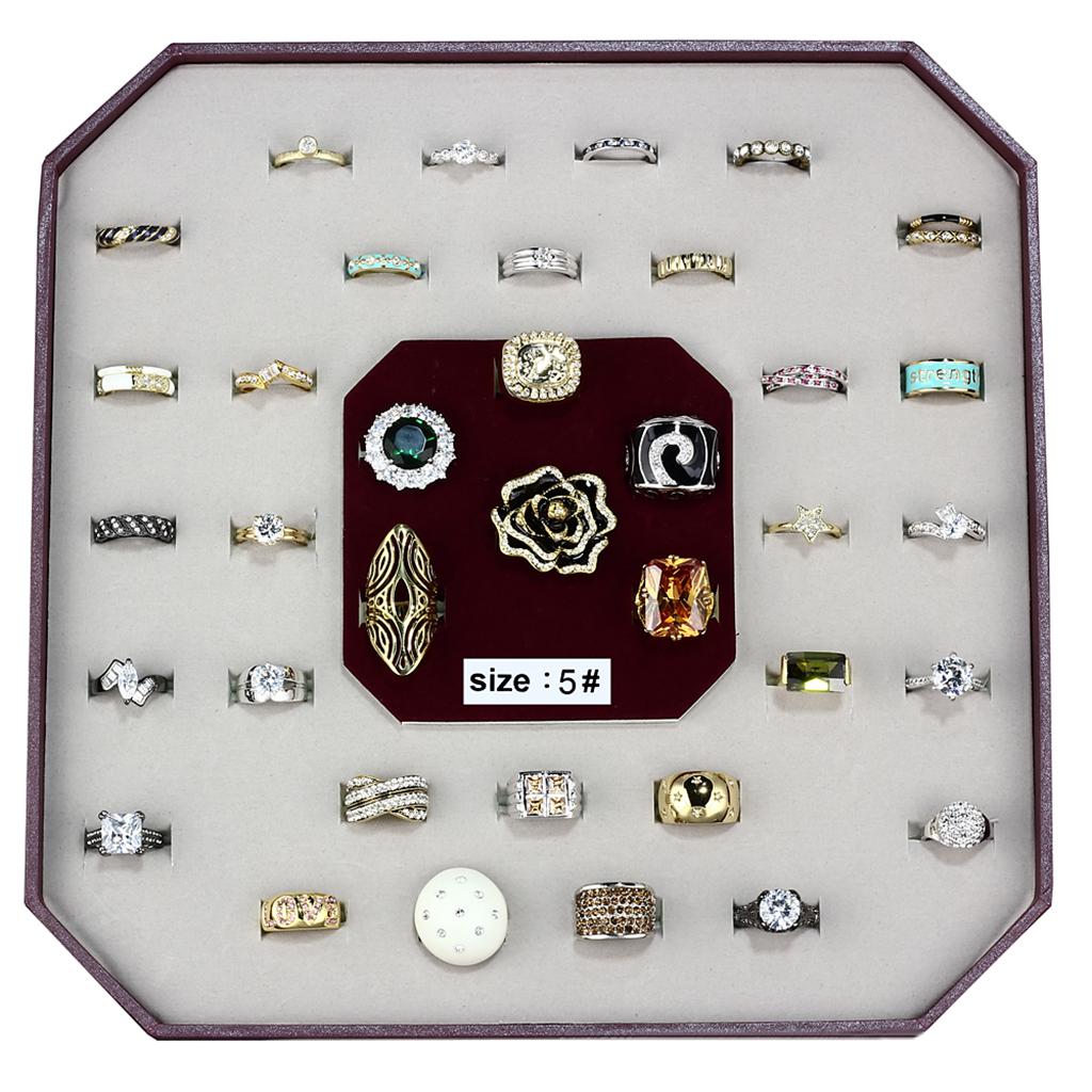 VK-003-SIZE5 - Assorted Brass Ring with Assorted  in Assorted-0