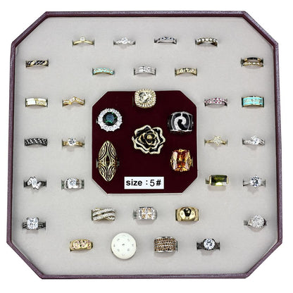 VK-003-SIZE5 - Assorted Brass Ring with Assorted  in Assorted-0