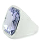 VL013 -  Resin Ring with Synthetic Acrylic in Light Amethyst-2
